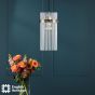 Eltham Pendant Antique Gold and Glass
