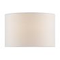 Ennio Ivory Linen Drum Shade 30cm