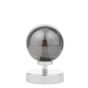 Esben Touch Table Lamp Polished Chrome With Smoked Glass