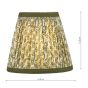 Esther Green Cotton Empire Shade 15cm