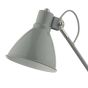 Eunice Task Table Lamp Grey & Satin Nickel