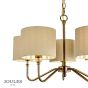 Joules Farley 5 Light Shadelier Satin Bronze With Shade