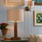 Joules Farley Wall Light Satin Bronze With Shade