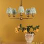 Favian 5 Light Pendant Matt Bronze With Shade