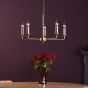 Favian 8 Light Pendant Matt Bronze Fitting Only