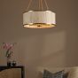 Fenella 5 Light Pendant Gold Leaf