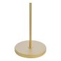 Fenella 3 Light Floor Lamp Gold Leaf and Seagrass