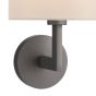 Ferrara Wall Light Brushed Bronze With Shade
