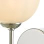 Feya Wall Light Polished Chrome and Opal Glass