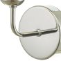 Feya Wall Light Polished Chrome and Opal Glass
