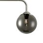 Feya 3 Light Bar Pendant Polished Chrome With Smoked Glass