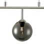 Feya 3 Light Bar Pendant Polished Chrome With Smoked Glass