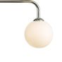 Feya 3 Light Bar Pendant Polished Chrome With Opal Glass