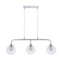 Feya 3 Light Bar Pendant Polished Chrome With Clear/Opal Glass
