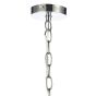 Fiesta 5 Light Pendant Crystal and Polished Chrome