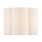 Fiyan Ivory Linen Scalloped Shade 30cm