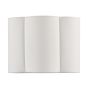 Fiyan Ivory Linen Scalloped Shade 30cm