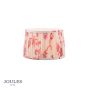Joules Folly Pink Cotton Tapered Drum Shade 25cm