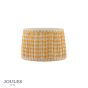 Joules Folly Yellow Cotton Tapered Drum Shade 25cm