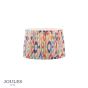 Joules Folly Multi Coloured Cotton Tapered Drum Shade 25cm