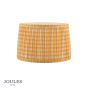 Joules Folly Yellow Cotton Tapered Drum Shade 30cm