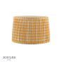 Joules Folly Yellow Cotton Tapered Drum Shade 30cm
