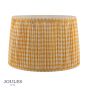 Joules Folly Yellow Cotton Tapered Drum Shade 40cm
