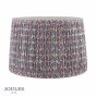 Joules Folly Multi Coloured Cotton Tapered Drum Shade 40cm