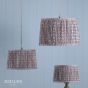 Joules Folly Multi Coloured Cotton Tapered Drum Shade 40cm
