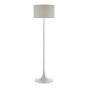 Funchal Floor Lamp Matt Grey With Shade