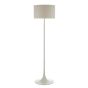 Funchal Floor Lamp Matt Grey With Shade