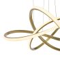 Fusion Pendant Satin Gold LED
