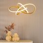 Fusion Pendant Satin Gold LED
