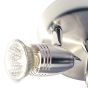Gemini 3 Light Plate Spotlight Satin Chrome (Multipack)