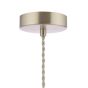 George 1 Light E27 Suspension Antique Chrome