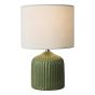 Gigi Twin Pack Table Lamp Green With Shade