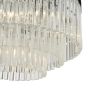 Giovana 5 Light Pendant Glass and Polished Chrome