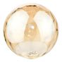 Mix & Match Amber Dimpled Glass G9 15cm