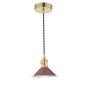 Hadano Pendant Natural Brass and Red