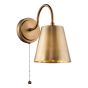 Hadano Wall Light Antique Bronze with Antique Bronze Metal Shade