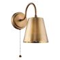 Hadano Wall Light Antique Bronze with Antique Bronze Metal Shade