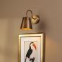 Hadano Wall Light Antique Bronze with Antique Bronze Metal Shade