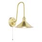 Hadano Wall Light Natural Brass and Aged Brass