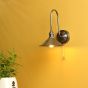 Hadano Wall Light Antique Chrome and Aged Brass