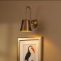 Hadano Wall Light Antique Bronze with Antique Bronze Metal Shade