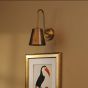 Hadano Wall Light Antique Bronze with Antique Bronze Metal Shade