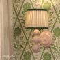Joules Harewood Wall Light Matt Pink With Shade