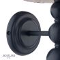 Joules Harewood Wall Light Matt Blue With Shade