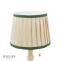 Joules Harewood Table Lamp Matt Cream and Matt Antique Brass With Shade