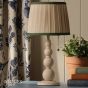 Joules Harewood Table Lamp Matt Cream and Matt Antique Brass With Shade